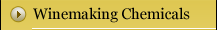 Winemaking Cheminals