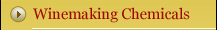 Winemaking Cheminals